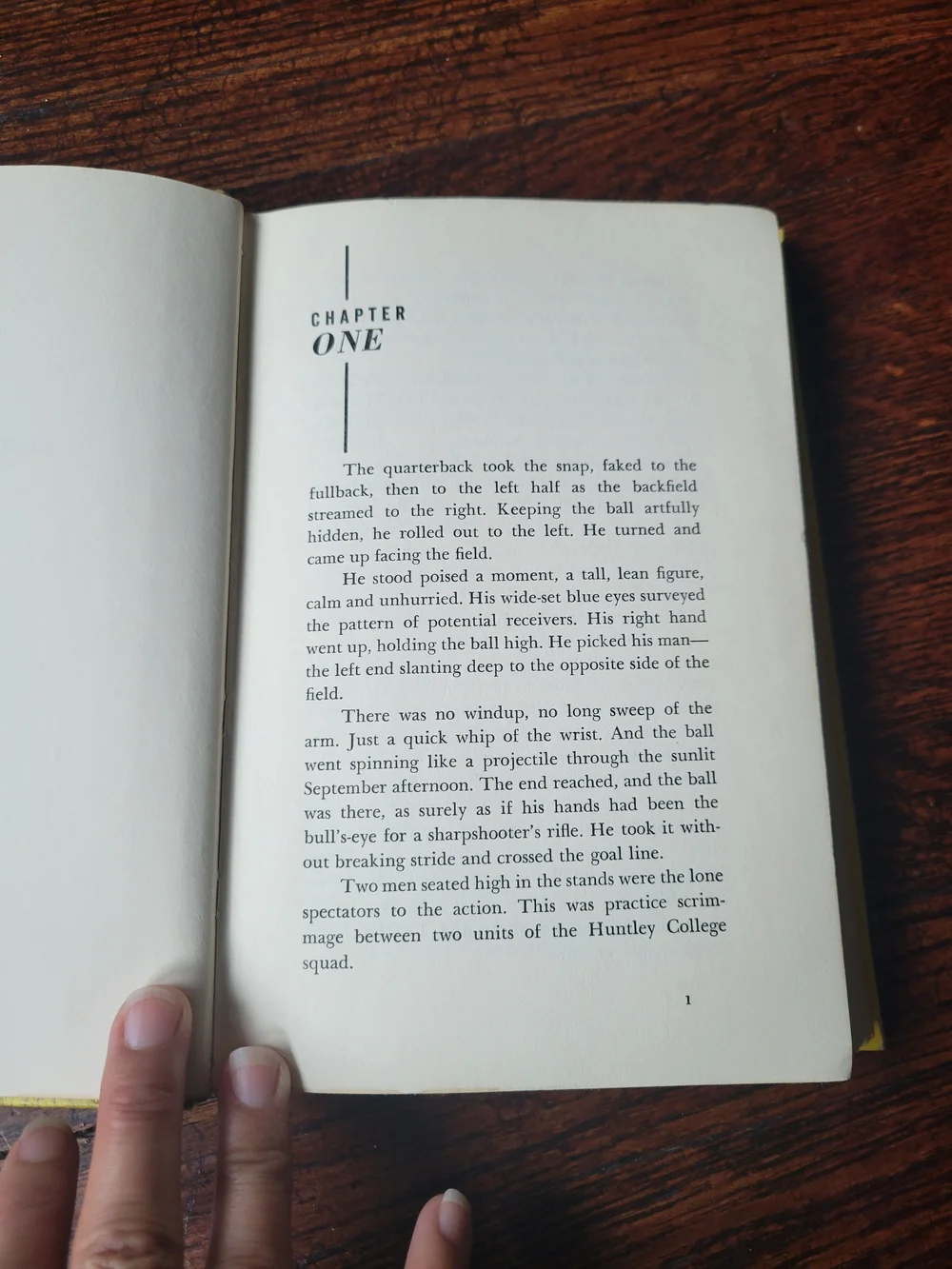 Vintagr GOAL LINE BOMBER by Nelson Hutto Literature/Sports Book